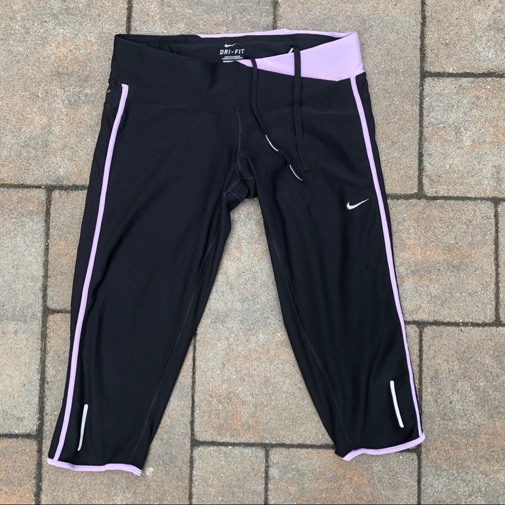 Nike drifit running leggings knee length